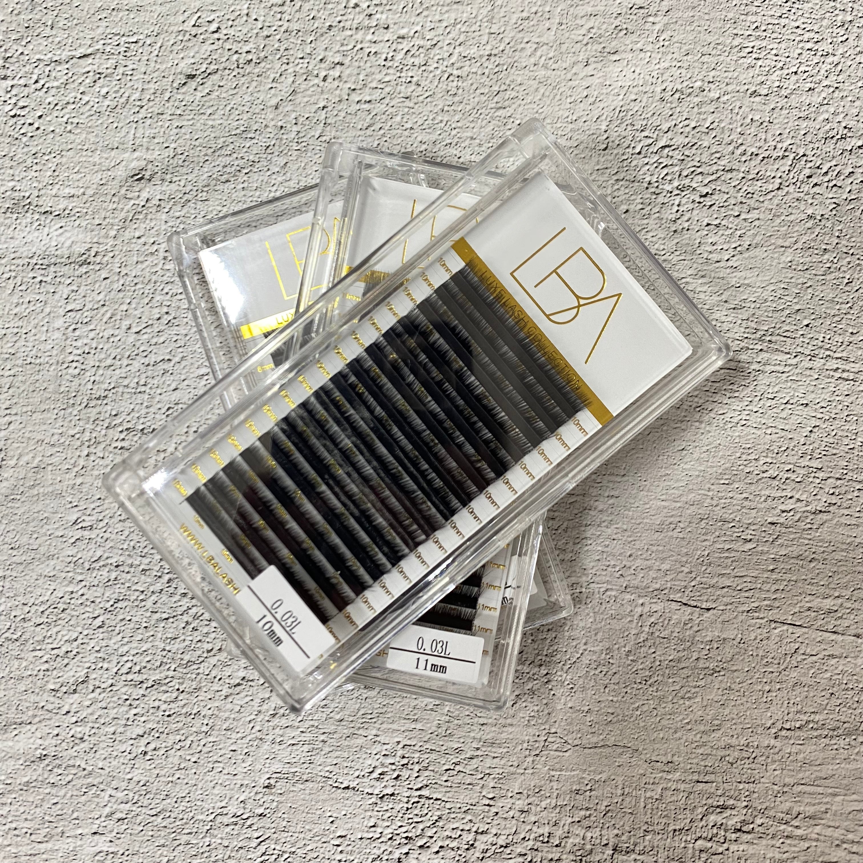 Classic lashes Flat Lash 0.15 Mink Lashes